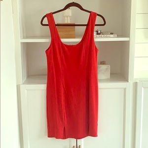 South Moon Under Red Form Fitting Dress